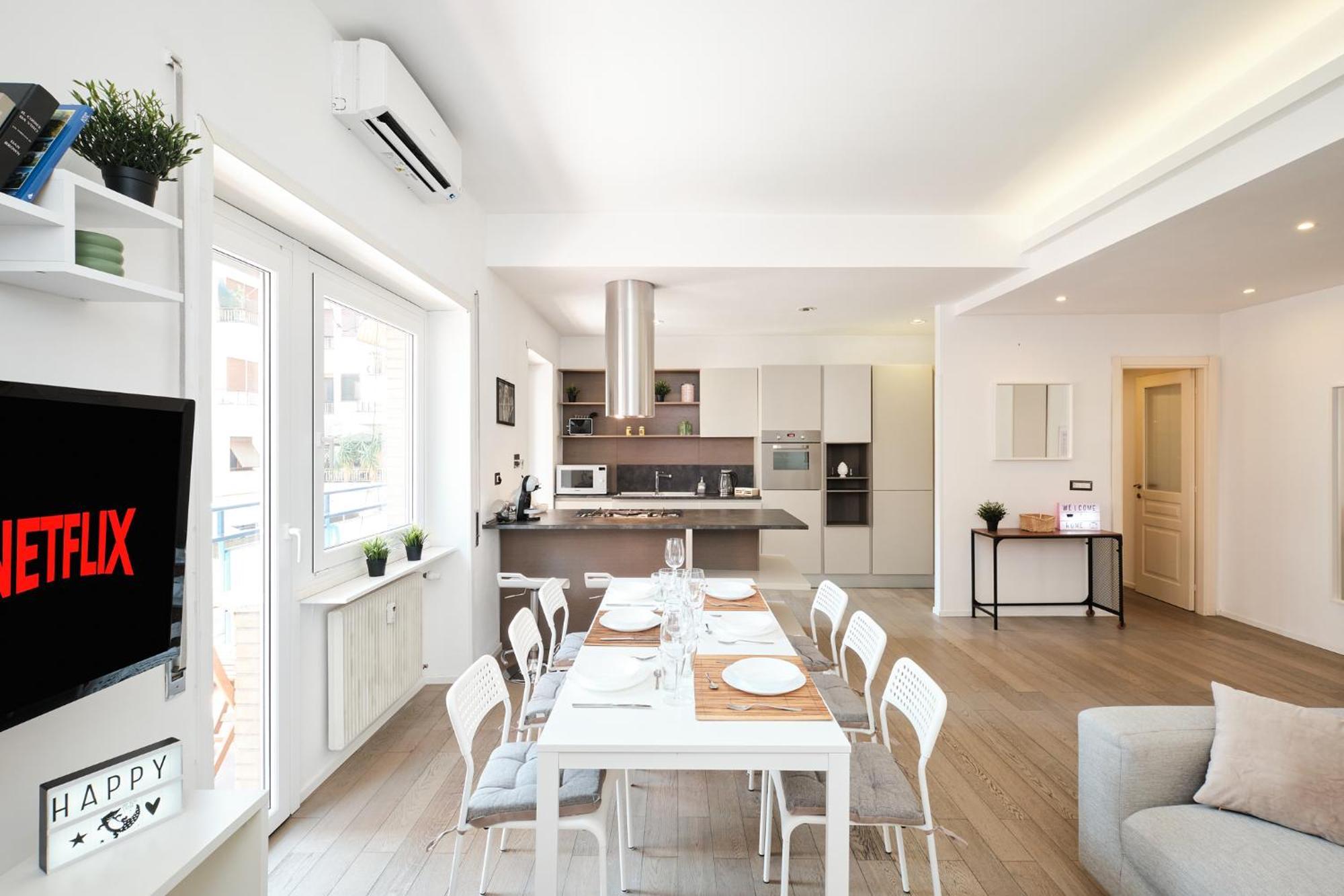 Apartamento 15 Minutes From The Vatican - Free Wi-fi & Netflix